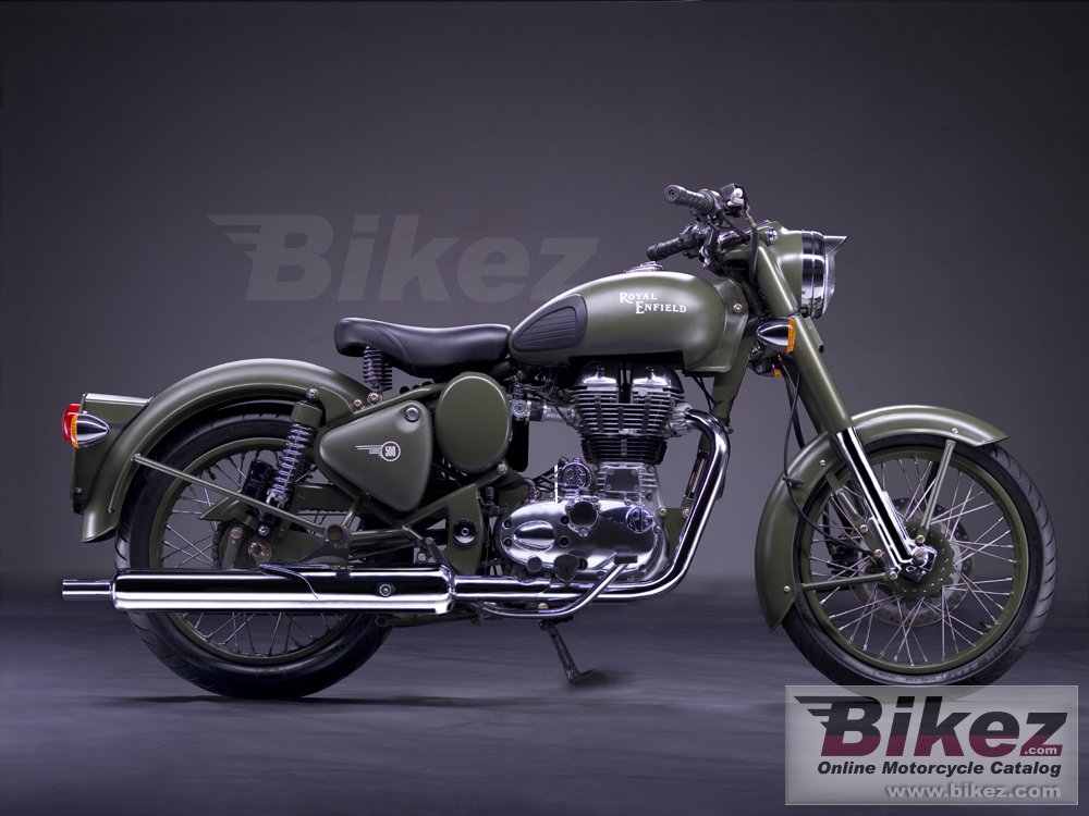 Big Enfield bullet c5 military picture and wallpaper from Bikez.com